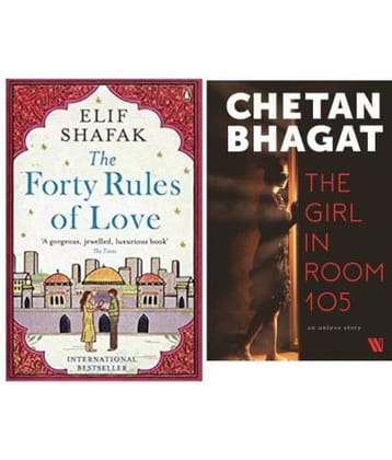 The Girl In-Room 105 And Forty Rule Of Love (Paperback, Chetan bhagat)