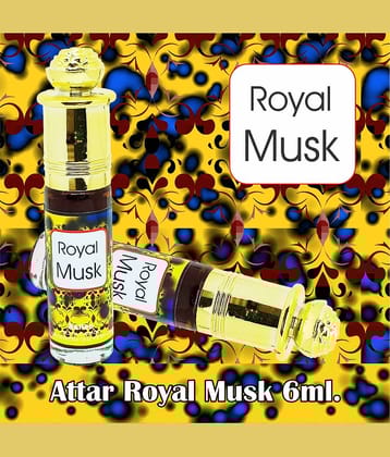 INDRA SUGANDH BHANDAR - Royal Musk Attar For Men & Women 6ml Pack Of 1