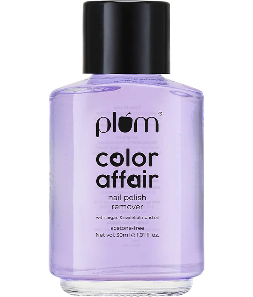 Plum Nail Paint Remover Liquid 30 mL