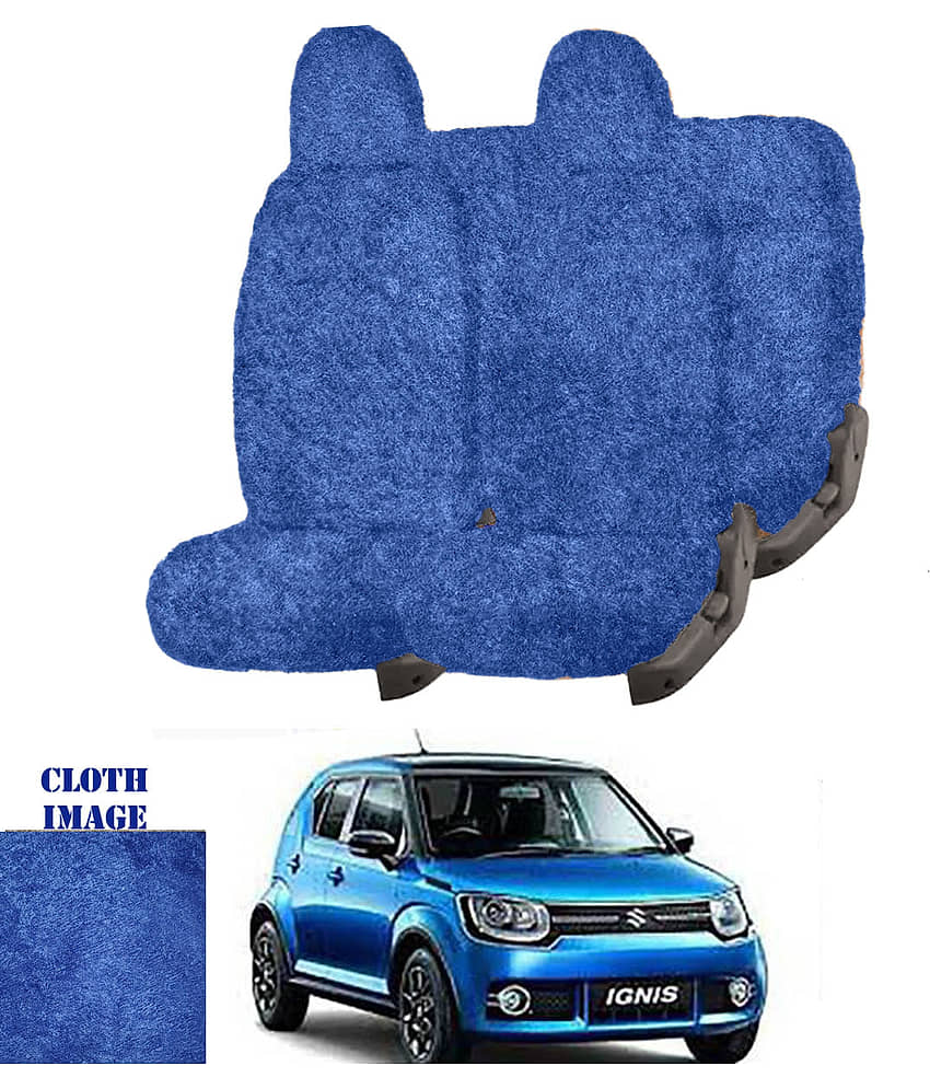 Maruti Ignis Blue 5 Seater Car Seat Cover