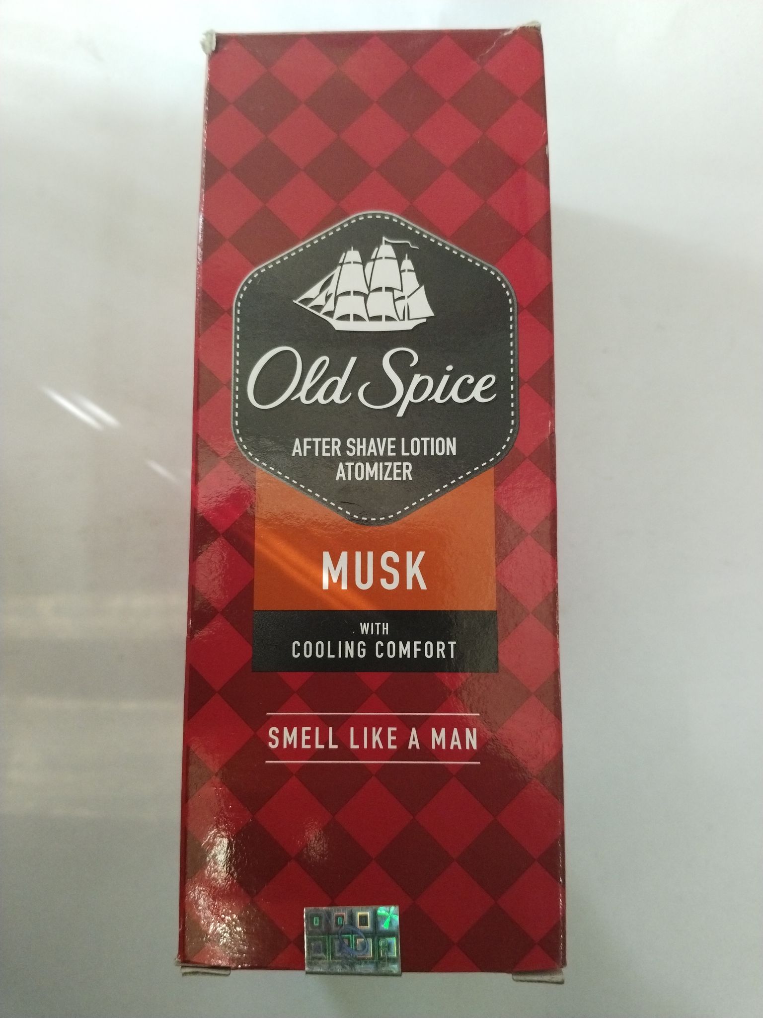 Old spice After shave lotion Atomizer Musk With Cooling comfort Smell like a man 