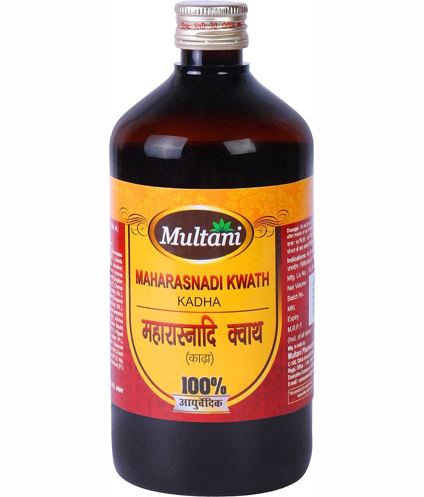 Multani Ayurvedic Maharasnadi Kwath Kadha Relief From Neck, Lower Back & Joints Pain - 450ml (Pack of 1)