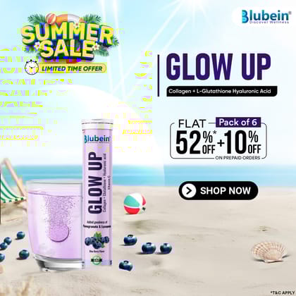 Glow Up with Collagen + L-Glutathione + Hyaluronic Acid-Pack of 5