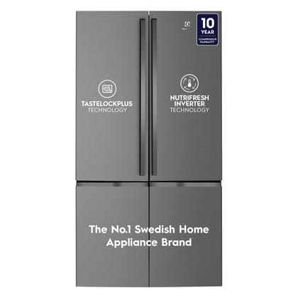 Electrolux 600L Frost Free Inverter French Door Refrigerator, EQE6000A-B