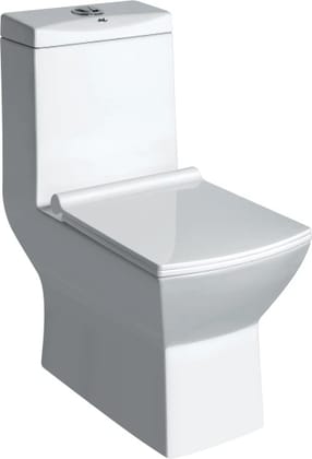 FIANGA Siphonic EWC with Soft Close Seat Cover & Flushing Kit