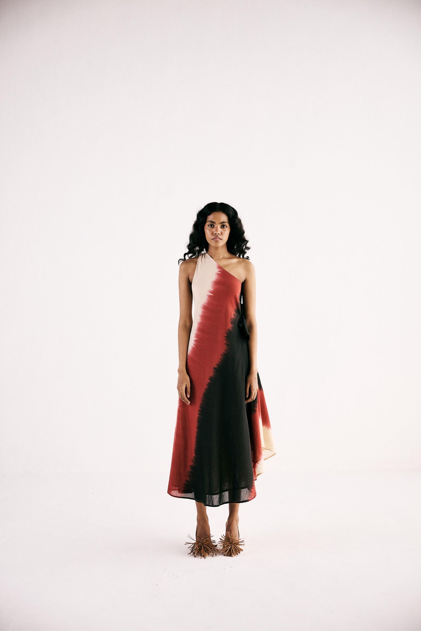 Red Horizon Dress-XS