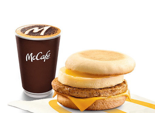 Sausage & Egg McMuffin Sandwich Combo