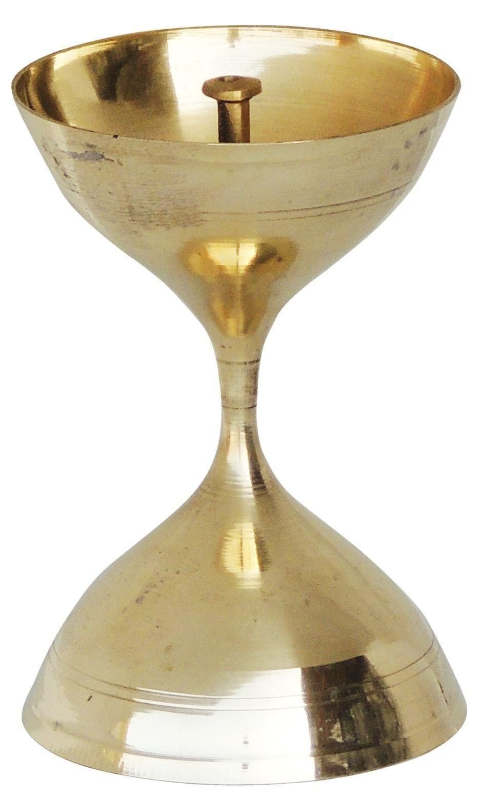 Akhand Deepak No. 18 - 4.5*4.5*6.7 inch (Z193 R)