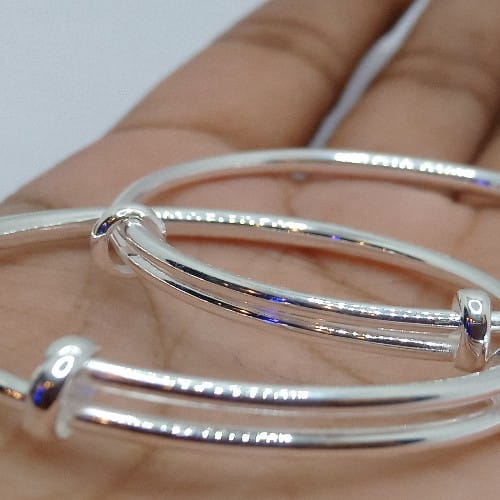 Pure Silver Baccha Kada B-4