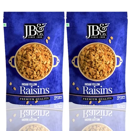 Indian Yellow Raisins-Golden Raisins(Kishmish)| 500gm