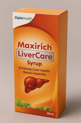 Maxirich LiverCare Syrup โ 200 ML Enhances Liver Health & Appetite | Ayurvedic Formula Maxirich LiverCare Syrup โ 200 ML Enhances Liver Health & Appetite | Ayurvedic Formula