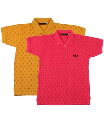 NEUVIN Pack of 2 Boys Cotton T-Shirt ( Multi Color )