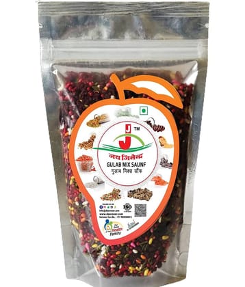 Jai Jinendra Gulab Mix Saunf Mint 400 gm