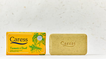 Turmeric & Basil - Caress 100 Gms Soaps
