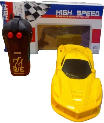 Kidsaholic 2 Way Fast Racing Car with Remote Control  (Random Color)
