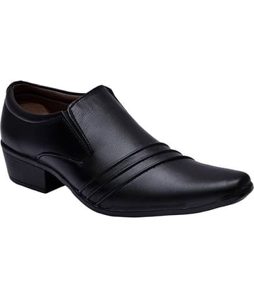 Sir Corbett - Black Men's Slip On Formal Shoes