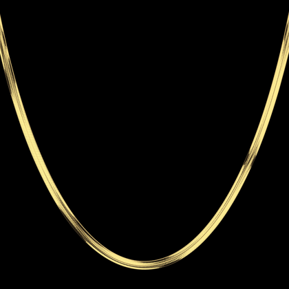 Gold Plated Serpenti Chain-Gold