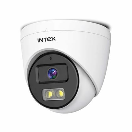 INTEX AHD Dome Camera 5MP Indoor CCTV Security Camera with Built in Mic Warm Light Array Night Vision Wide Angle View Full HD Surveillance Camera for Home Office Shop Security INTEX AHD Dome Camera 5MP Indoor CCTV Security Camera with Built in Mic Warm Light Array Night Vision Wide Angle View Full HD Surveillance Camera for Home Office Shop Security