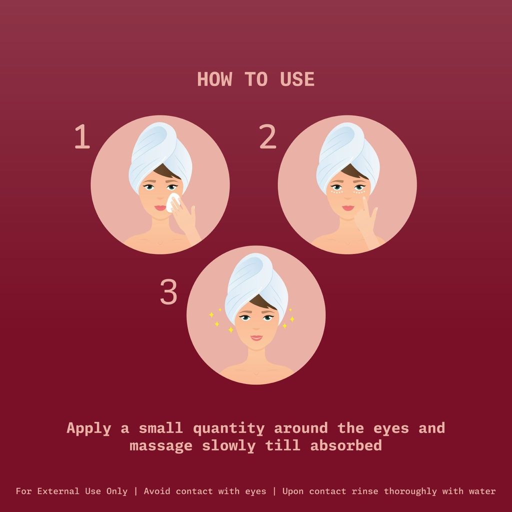 Ningen Chicory Under Eye Gel I Essence of Bearberry I Dermatologically Tested, Paraben Free I Reduce Puffiness, Dark Circles I 50g