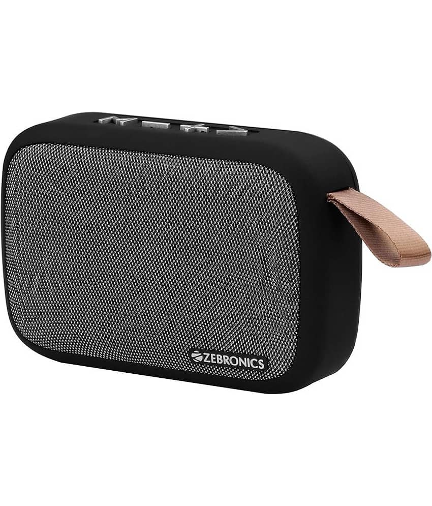 Zebronics Delight 3 3 W Bluetooth Speaker Bluetooth V 5.0 with Call function Playback Time 7 hrs Grey