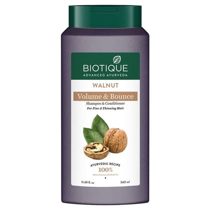 Biotique Walnut Volume & Bounce Shampoo 340ml