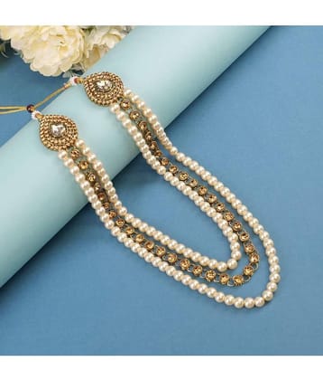 Dulha groom sherwani Necklace/Moti Mala for Men for wedding | Groom Mala