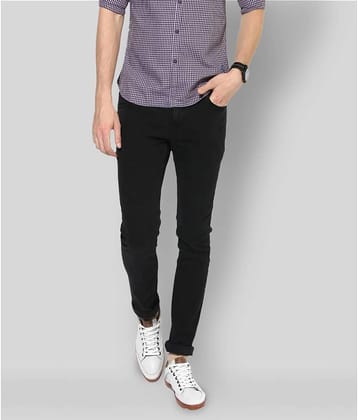 x20 - Black Denim Slim Fit Men's Jeans ( Pack of 1 )