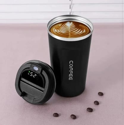 Temperature Vitality Coffee Flask 510ml – Temperature Mug/Bottle Spill-Proof Stainless Steel Tumbler | ECO-Friendly and Reusable Workout Sippe