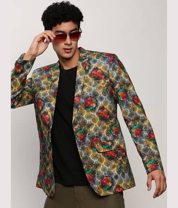 Showoff Cotton Men's Blazer - Grey ( Pack of 1 )