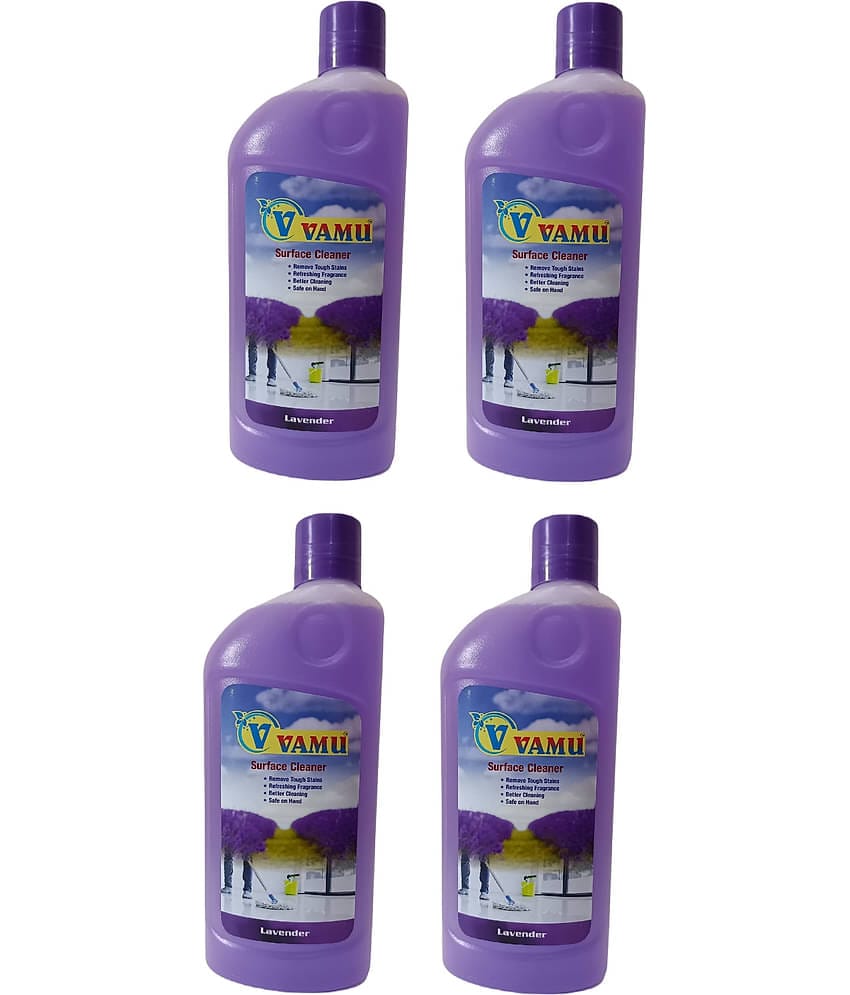 Vamu Surface & Floor cleaner Disinfectant Floor Cleaner 500 mL Pack Of 4