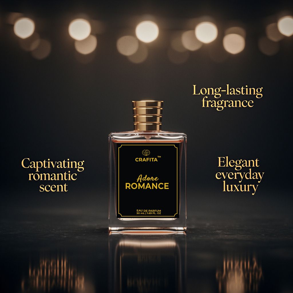 Adore Romance Unisex Perfume | Luxurious and Romantic Fragrance | Exotic & Floral | Long Lasting Impresive Perfume | 50 mL