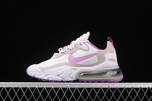 NikeWMNS Air Max 270 AM270 React - Platinum Violet-Euro 39