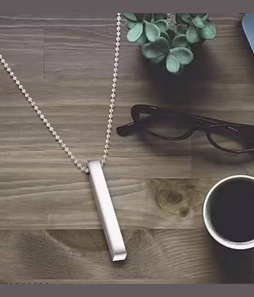 Dzinetrendz Silver Plated Chain ( Set of 1 )