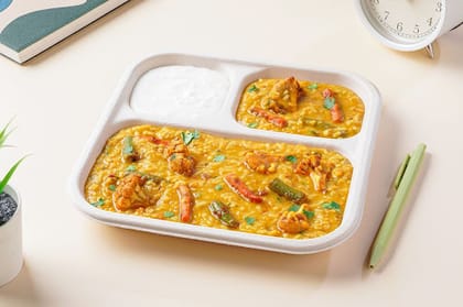 Mix Veg Dal Khichdi