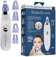 DermaSuction Pore Cleaning Device – Electric Blackhead Remover for Facial Deep Cleansing