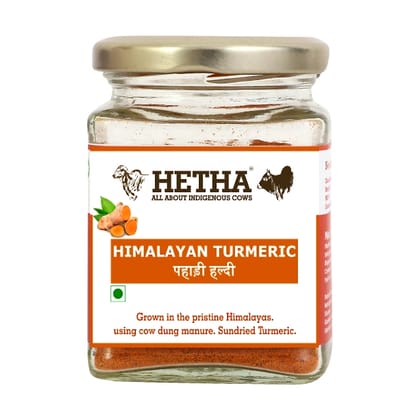 Himalayan Turmeric Powder (Size - 100g) by HETHA ORGANICS LLP