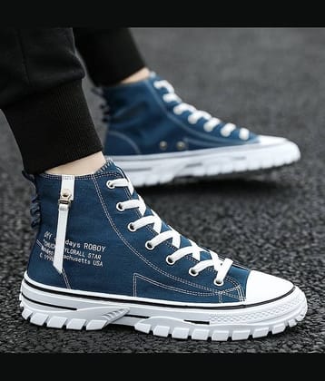 ROBBIE JONES Sneakers Blue Men's Sneakers