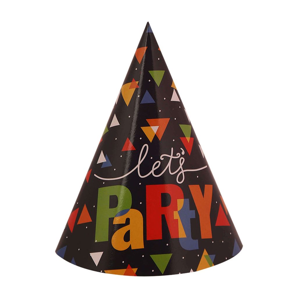 Let's Party Hats - 8PC - Party and Festive Needs | Buy online on ZillyBuy