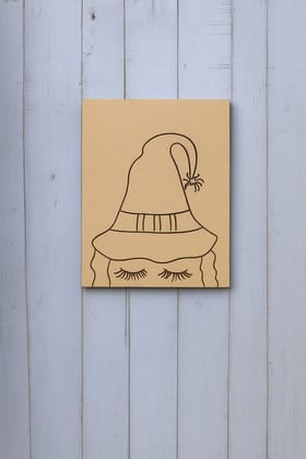 Dbeautify's MDF DIY Traditional Painting – Witch Hat