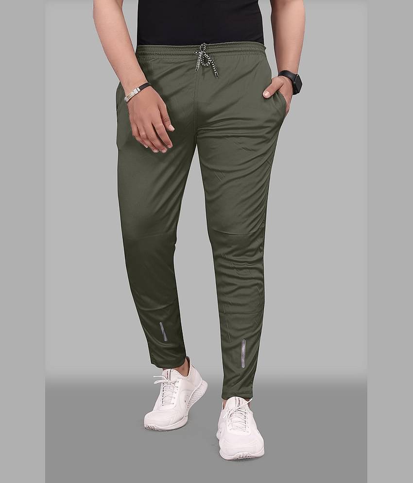 Gazal Fashions - Dark Green Polyester Men's Trackpants ( Pack of 1 )