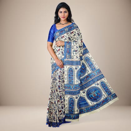 Tussar Silk Saree (Copy)