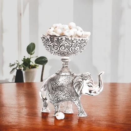 German Silver Elephant Bowl German Silver Elephant Bowl