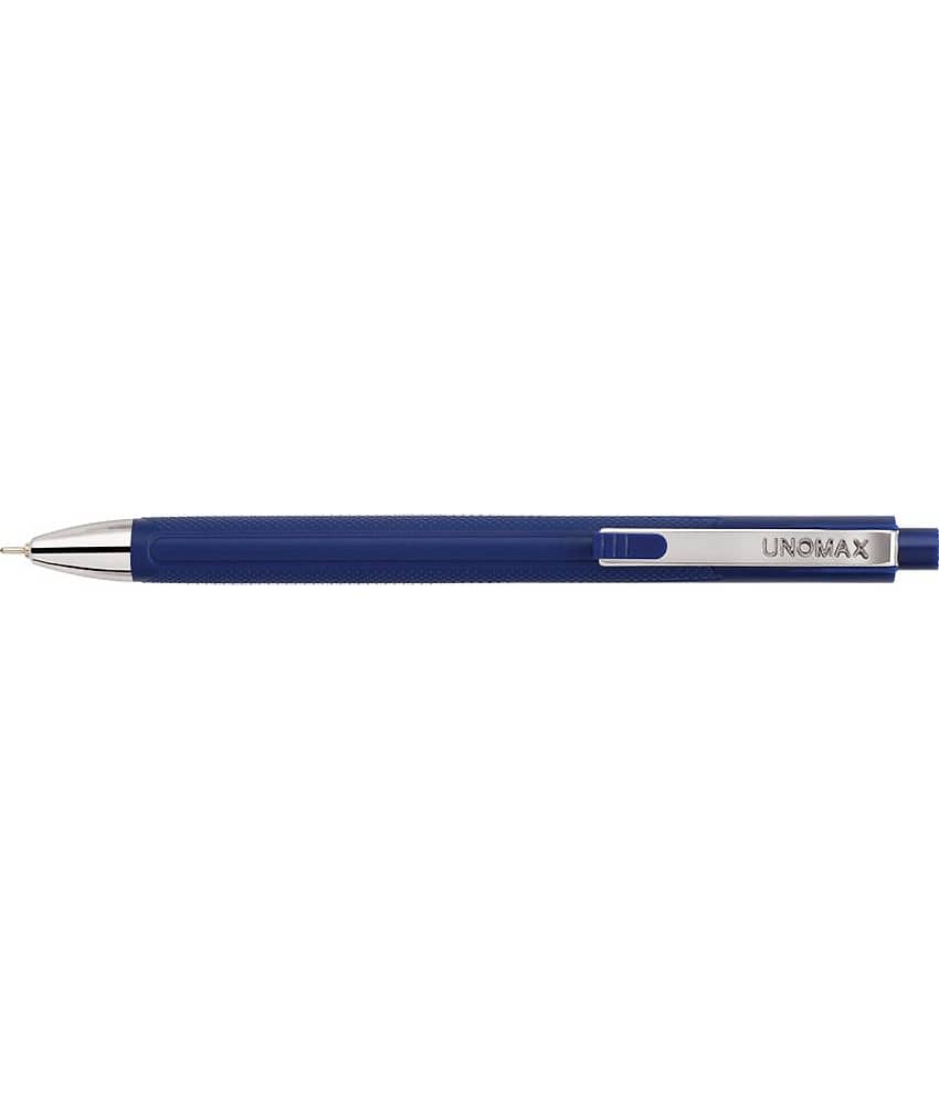 Unomax Clicktron Rt Ball Pen Blue Pack of 15