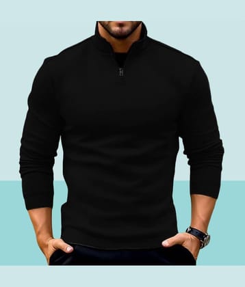Kintu Parantu Fleece V-Neck Men's Sweatshirt - Navy ( Pack of 1 )