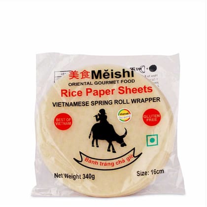 MEISHI RICE PAPER SPRING ROLL 16 CM MEISHI RICE PAPER SPRING ROLL 16 CM