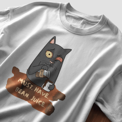 MUST. HAVE. BEAN. JUICE.-White / XS