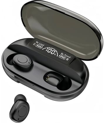 Neo T2 NEW Bluetooth True Wireless (TWS) On Ear 4 Hours Playback Active Noise cancellation IPX4(Splash & Sweat Proof) Black