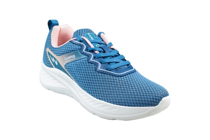 Campus Ladies R. Slate / Peach Sports Shoe-R. Slate/Peach / 4