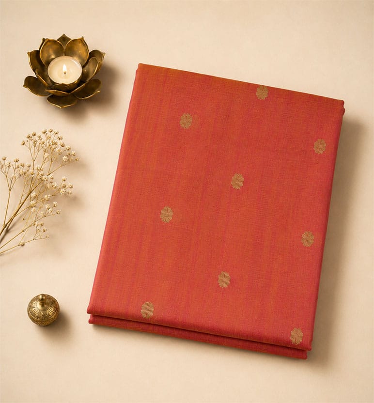 Handloom Chanderi Katan Silk Saree