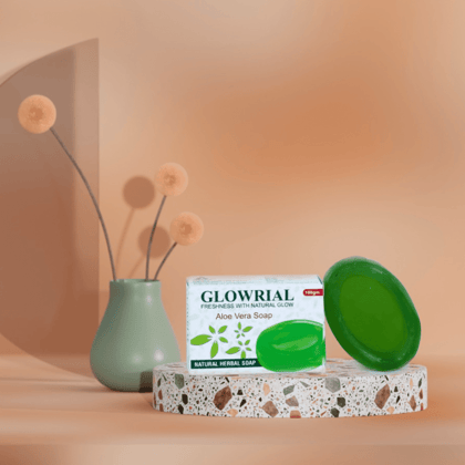 Glowrial Aloe Vera Soap 100 G